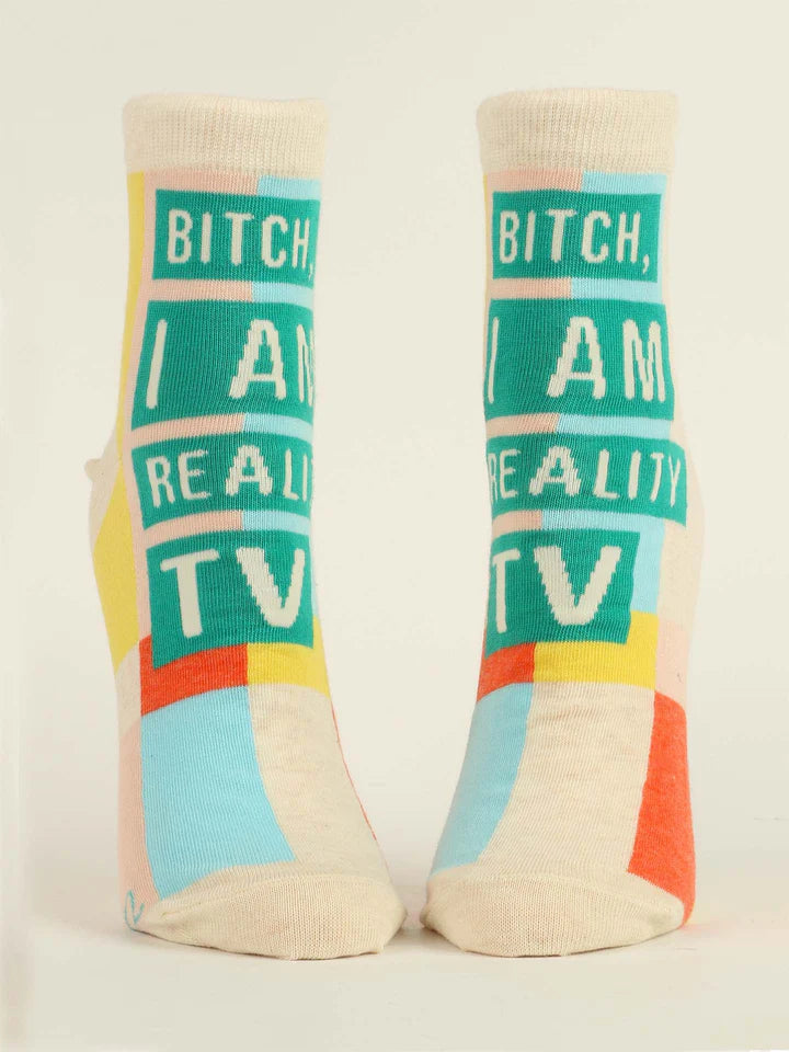Bitch, I am Reality TV Women's Ankle Socks