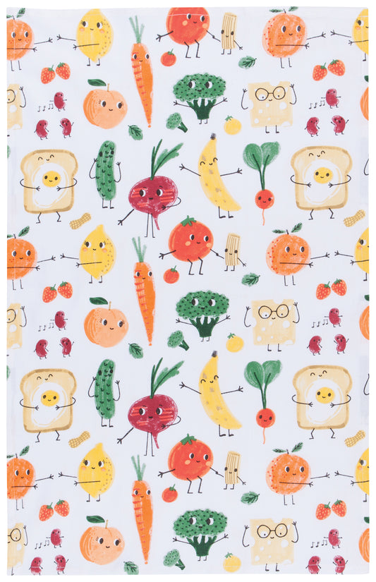 Funny Food Cotton Dishtowel