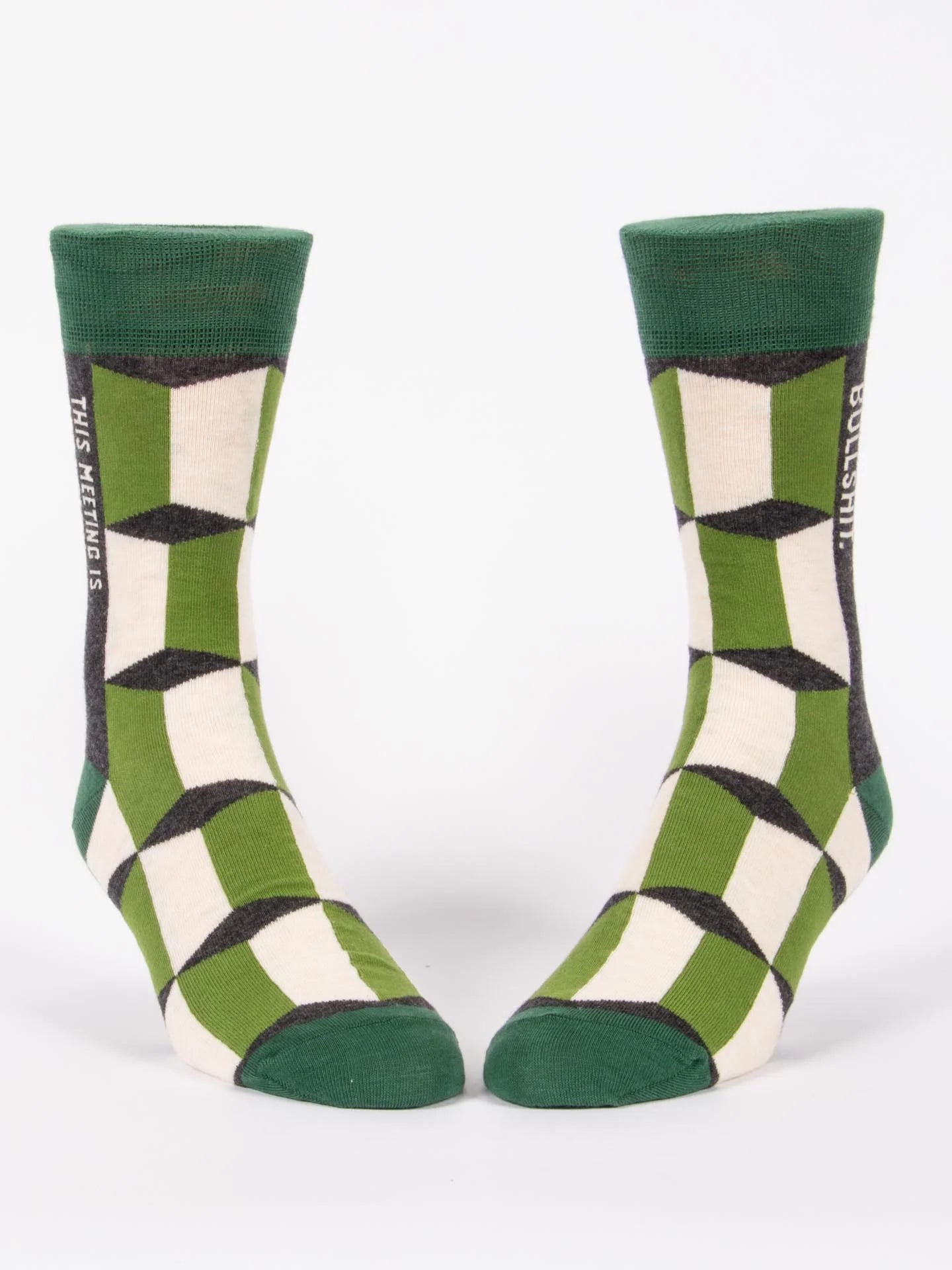 This Meeting Is Bullsh*t Men's Crew Socks