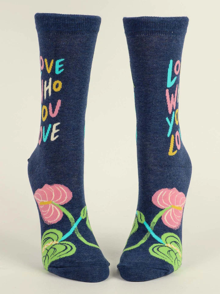 Love Who You Love Crew Socks