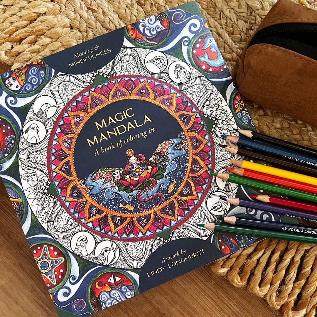 Magic Mandala Coloring Book
