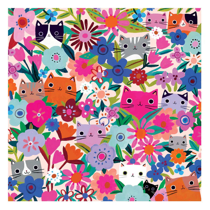 Blooming Cats Puzzle (500 Pieces)