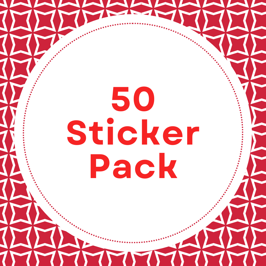I Read Canadian Stickers 50/pack