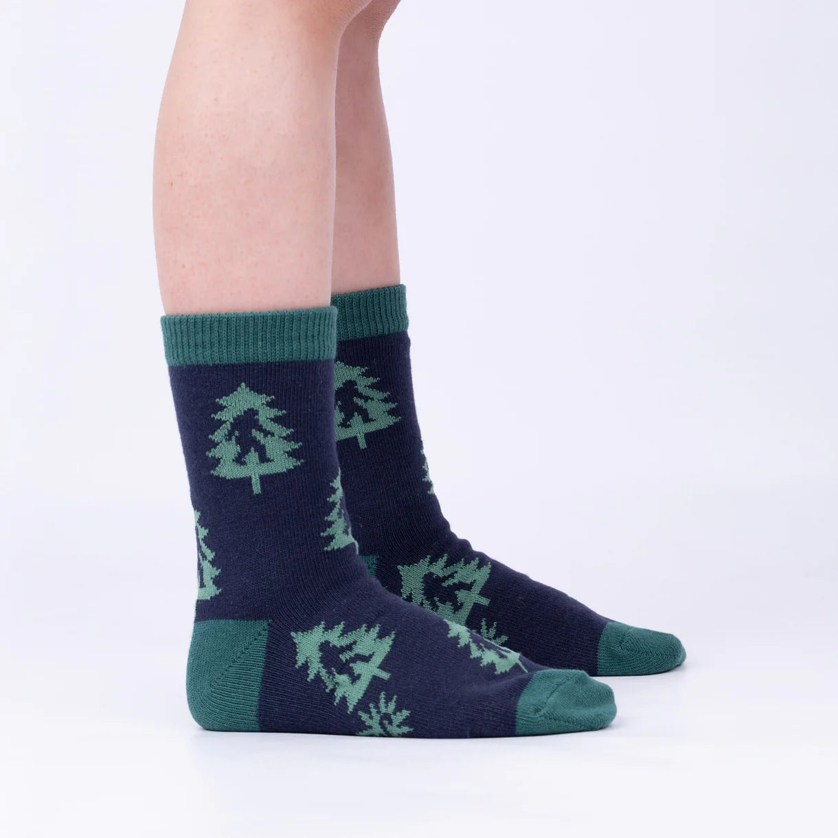 Sasquatch Campout Youth Crew Socks (3-Pack)