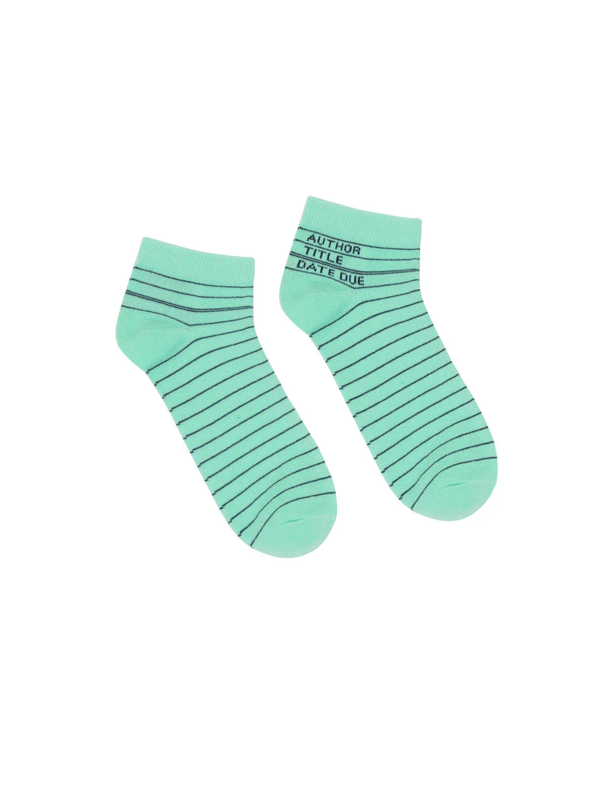 Library Card Ankle Socks 4-Pack