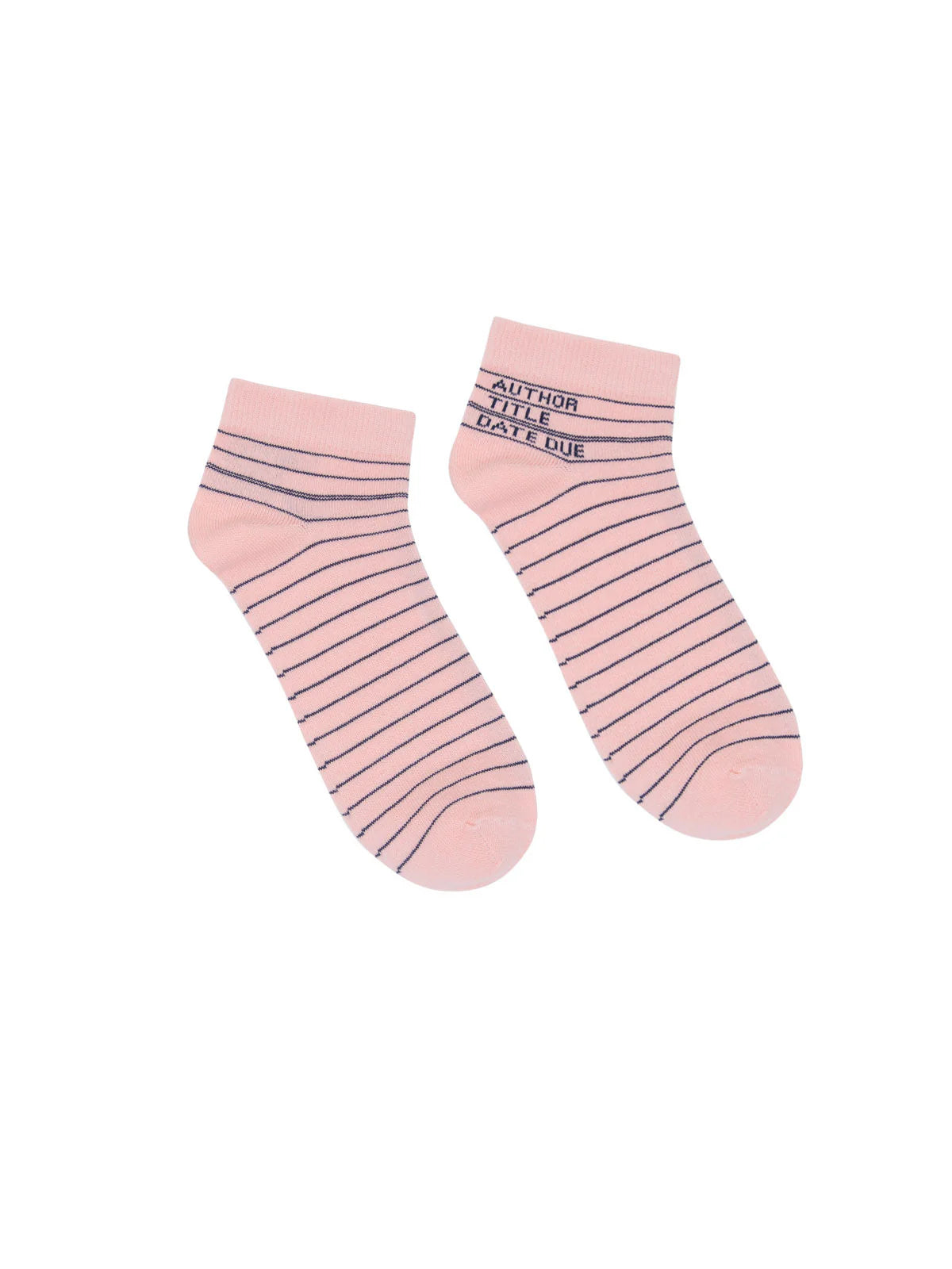 Library Card Ankle Socks 4-Pack