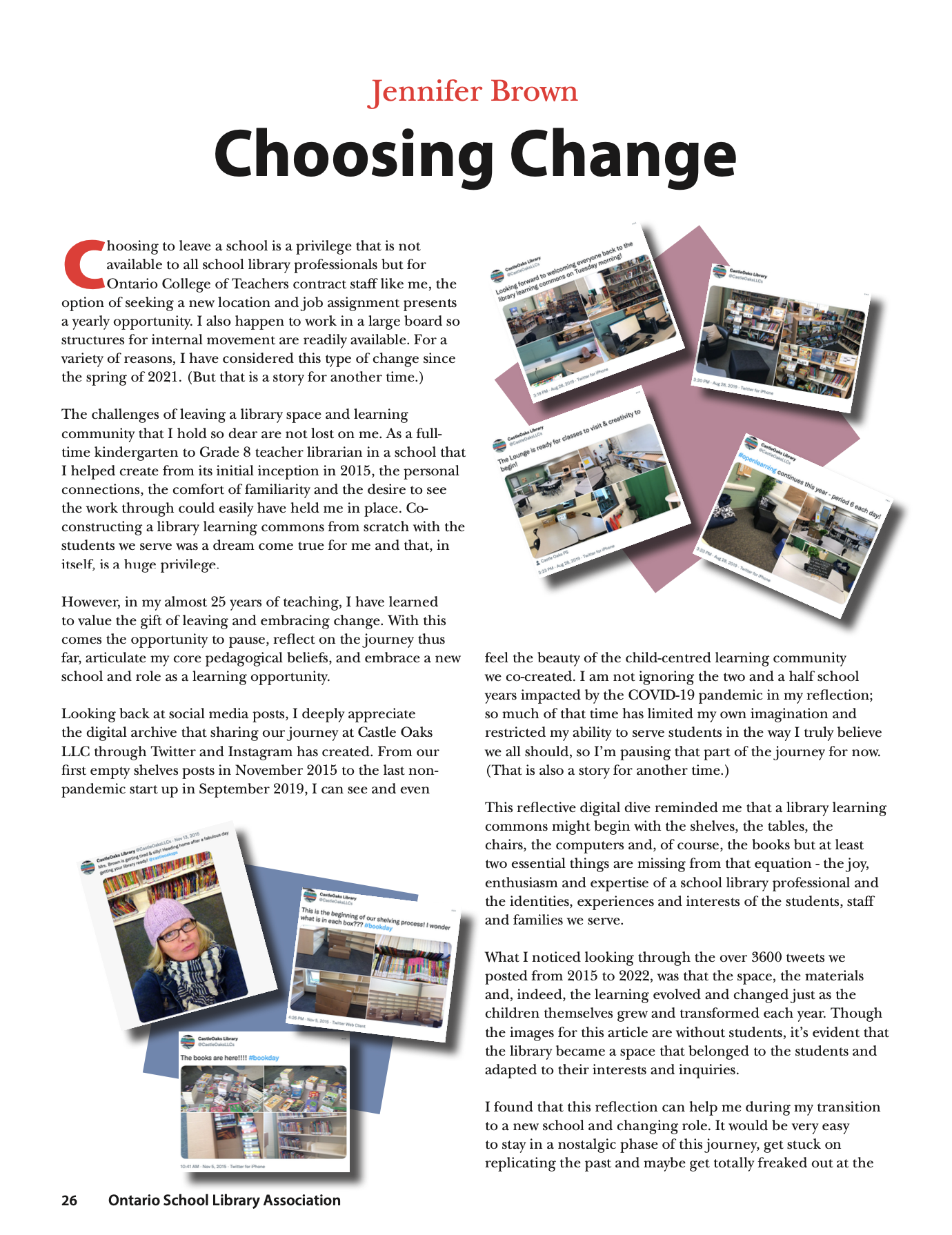 The Teaching Librarian (TingL) Magazine - Volume 30.1
