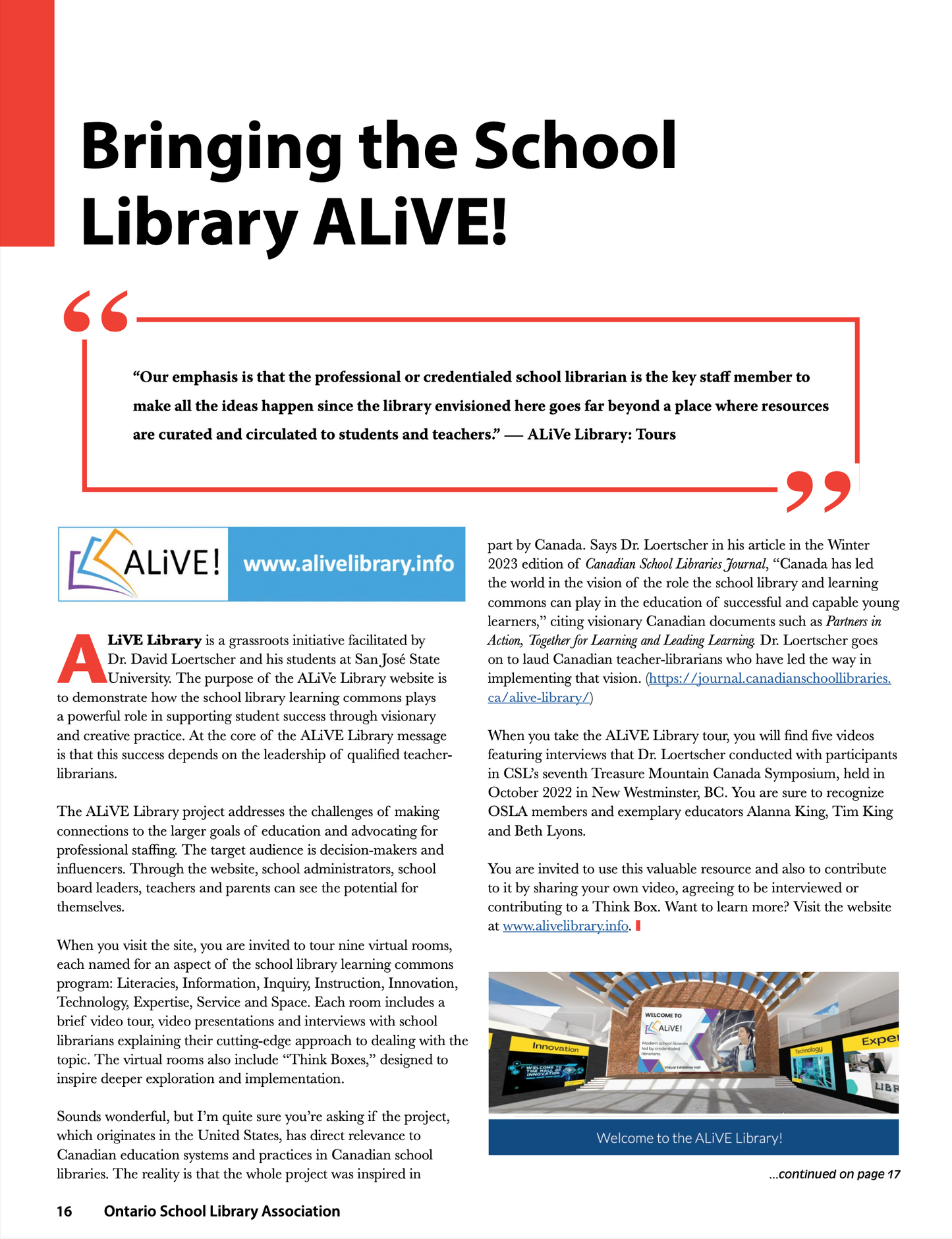 The Teaching Librarian (TingL) Magazine- Volume 30.3
