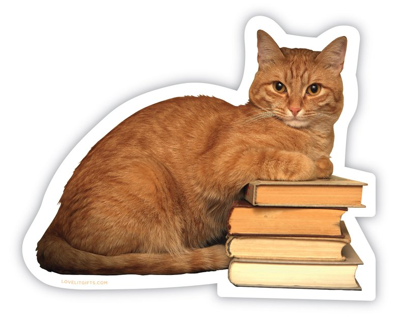 Smarty Cat Vinyl Sticker