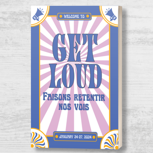 Get Loud! Limited Edition Super Conference Notebook