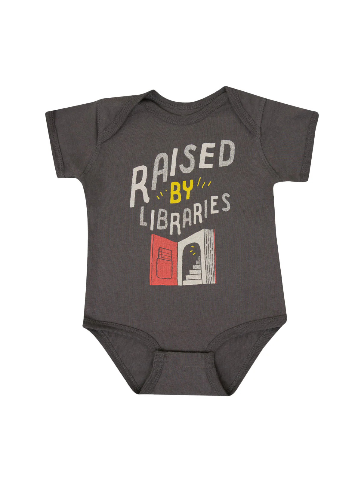 Raised by Libraries Baby Bodysuit