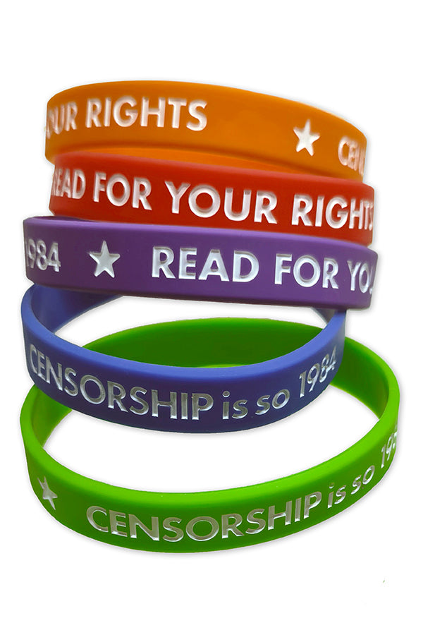 Censorship is So 1984 Wristbands