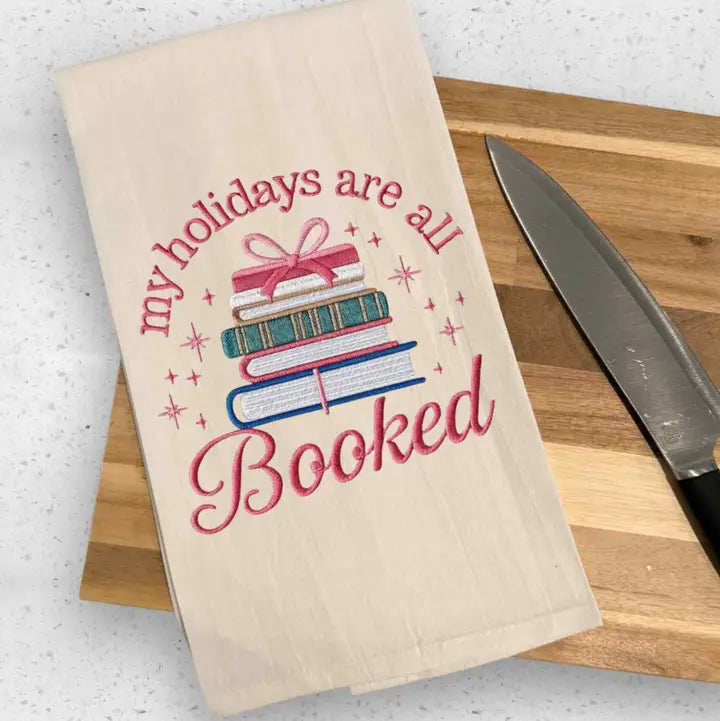 All Booked Tea Towel