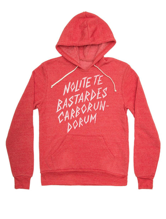 Nolite te bastardes carborundorum Unisex hoodie