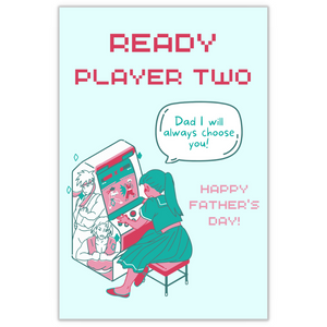 Father's Day Greeting Card - Dad Gamer