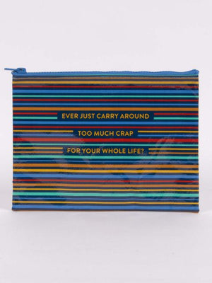 Ever Just Carry Around Too Much Crap? Zipper Pouch