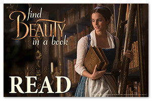Beauty and the Beast Poster - The Library Marketplace