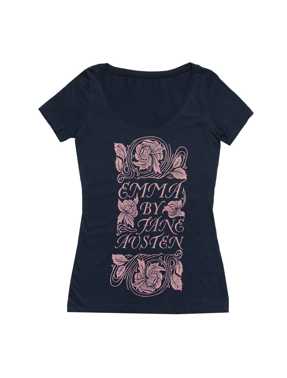 Emma (Gilded)-T-Shirt-Out of Print-Women's-Small-The Library Marketplace
