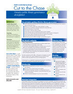 OLBA's Leadership by Design: Cut to the Chase / Le vif du sujet-Laminated-OLA Press-English-The Library Marketplace