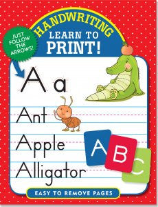 Handwriting: Learn to Print!-Workbook-Peter Pauper Press-The Library Marketplace