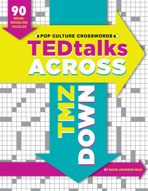 TEDTalks Across, TMZ Down: 90 Brain Boggling Crosswords for Today's Cultural Connoisseurs-Paperback-Chronicle Books-The Library Marketplace