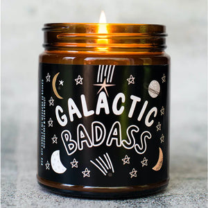 Galactic Badass Candle - Funny Candle, Soy Candle