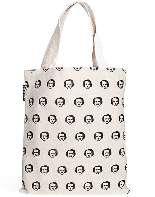 Poe-ka Dots Tote Bag - The Library Marketplace