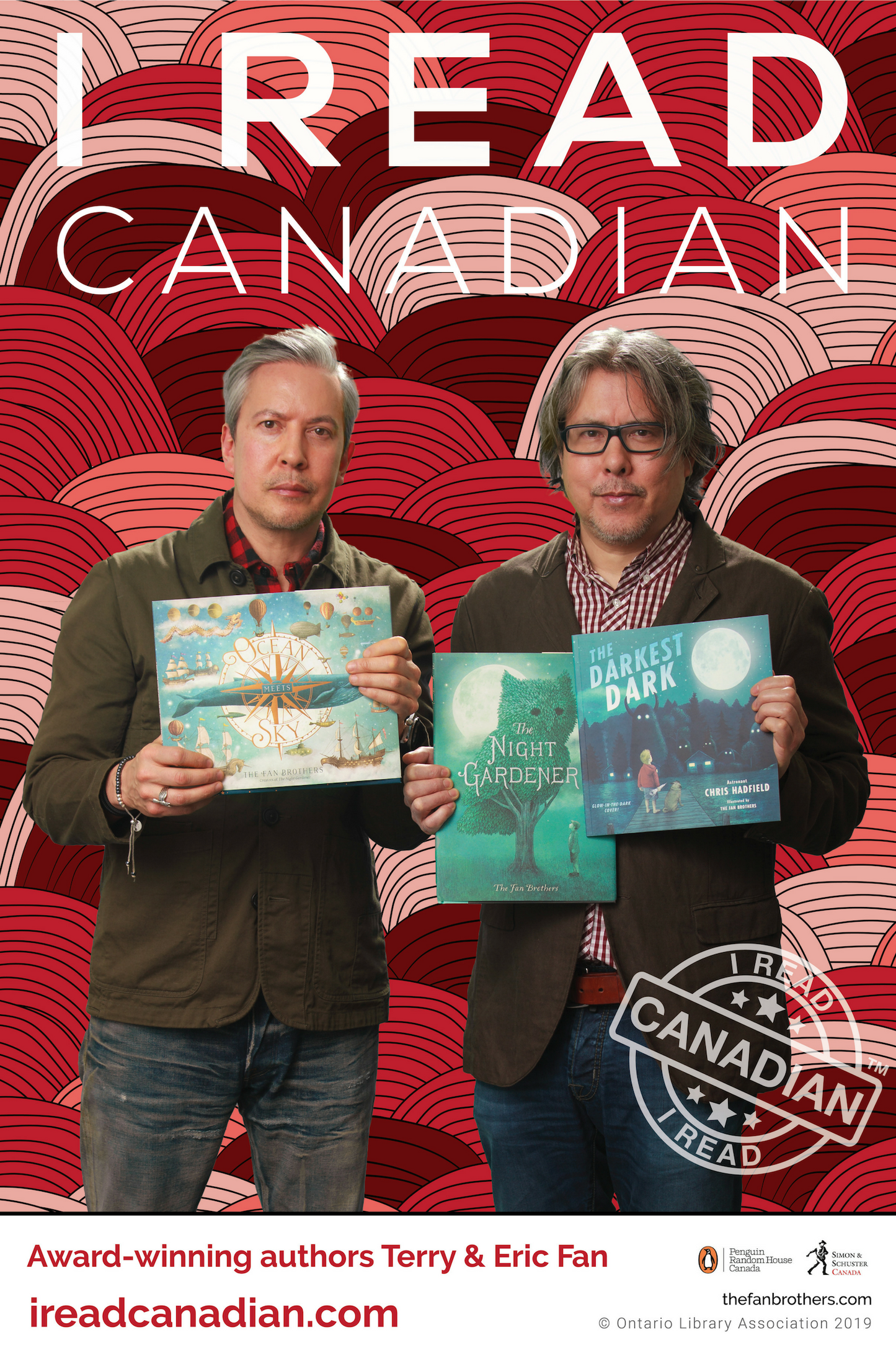 Eric & Terry Fan Poster - I Read Canadian