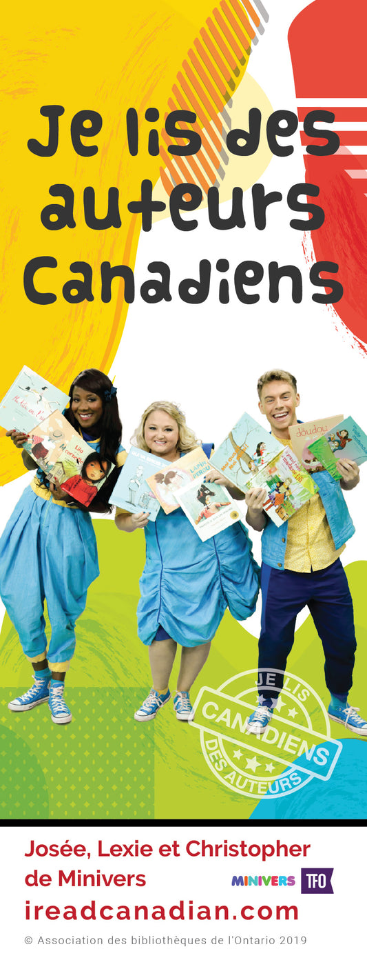 Je lis des auteurs Canadiens bookmark