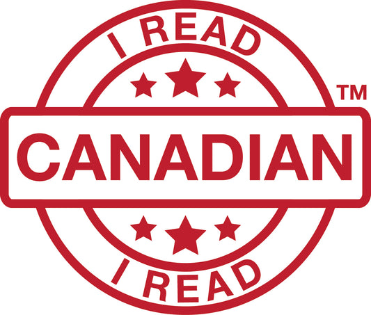 I Read Canadian Small Stickers