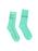 Library Card Socks (Mint green)