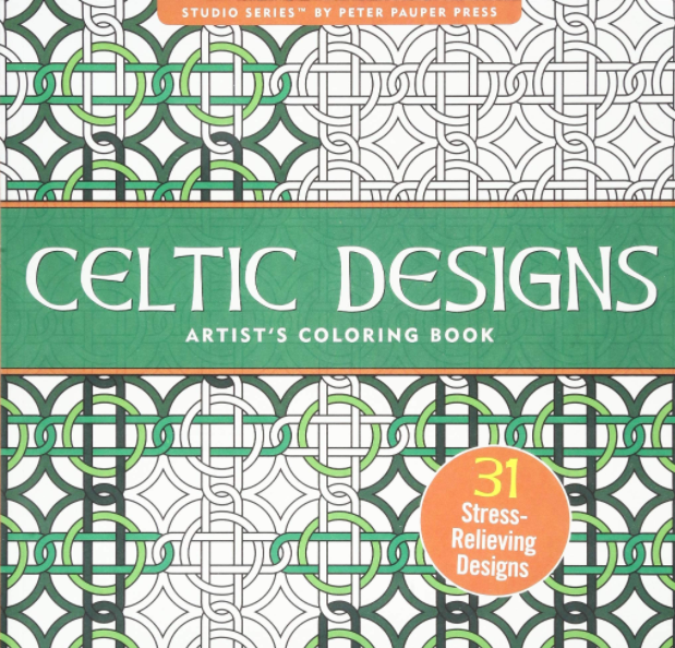 Celtic Designs Artist's Coloring Book