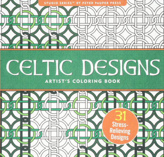 Celtic Designs Artist's Coloring Book