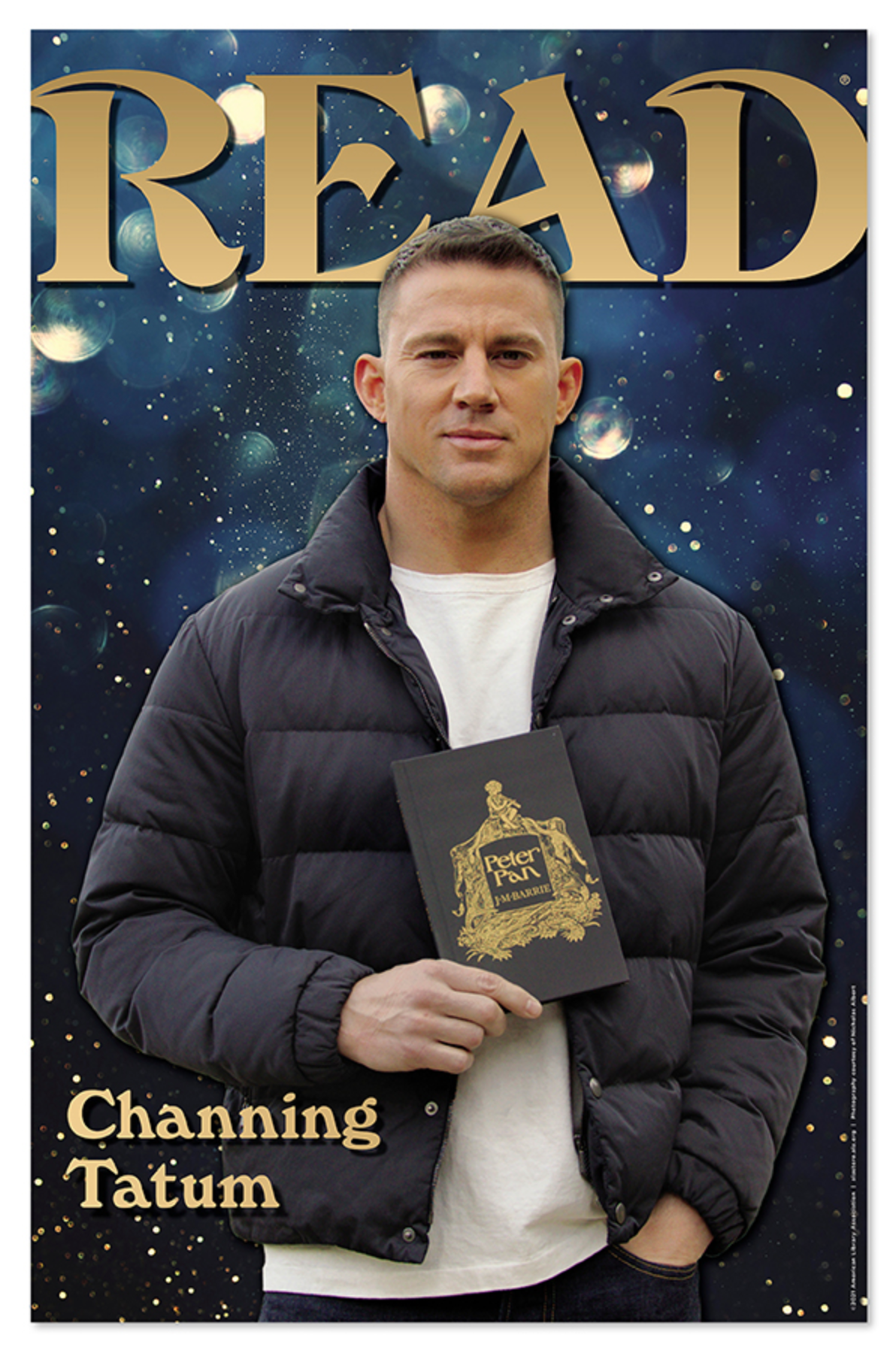 Channing Tatum Read Poster