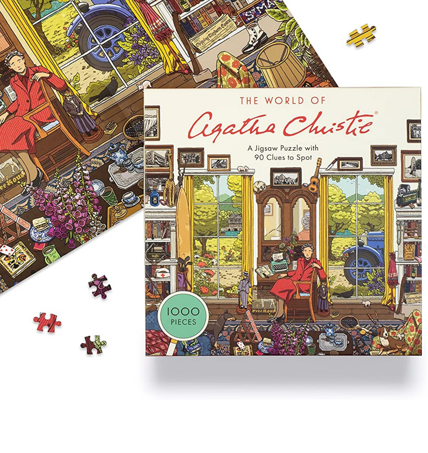 The World of Agatha Christie Jigsaw Puzzle (1000 Pieces)