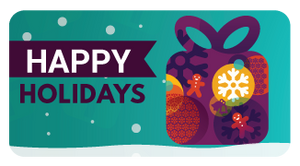 Happy Holidays! Gift Card-Gift Card-The Library Marketplace-The Library Marketplace