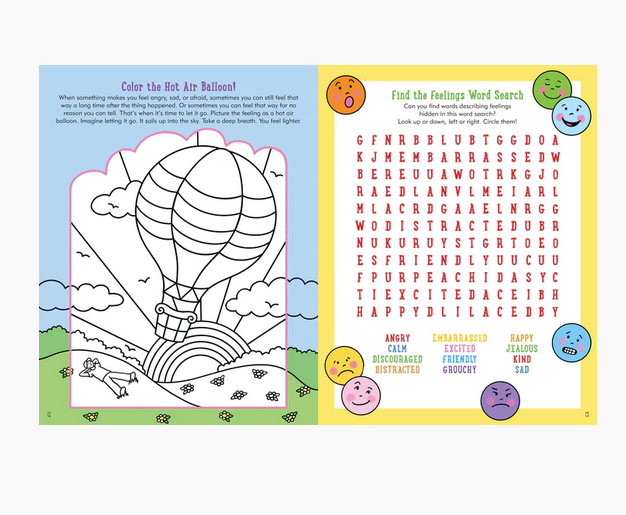 My Feelings and Emotions Activity Book