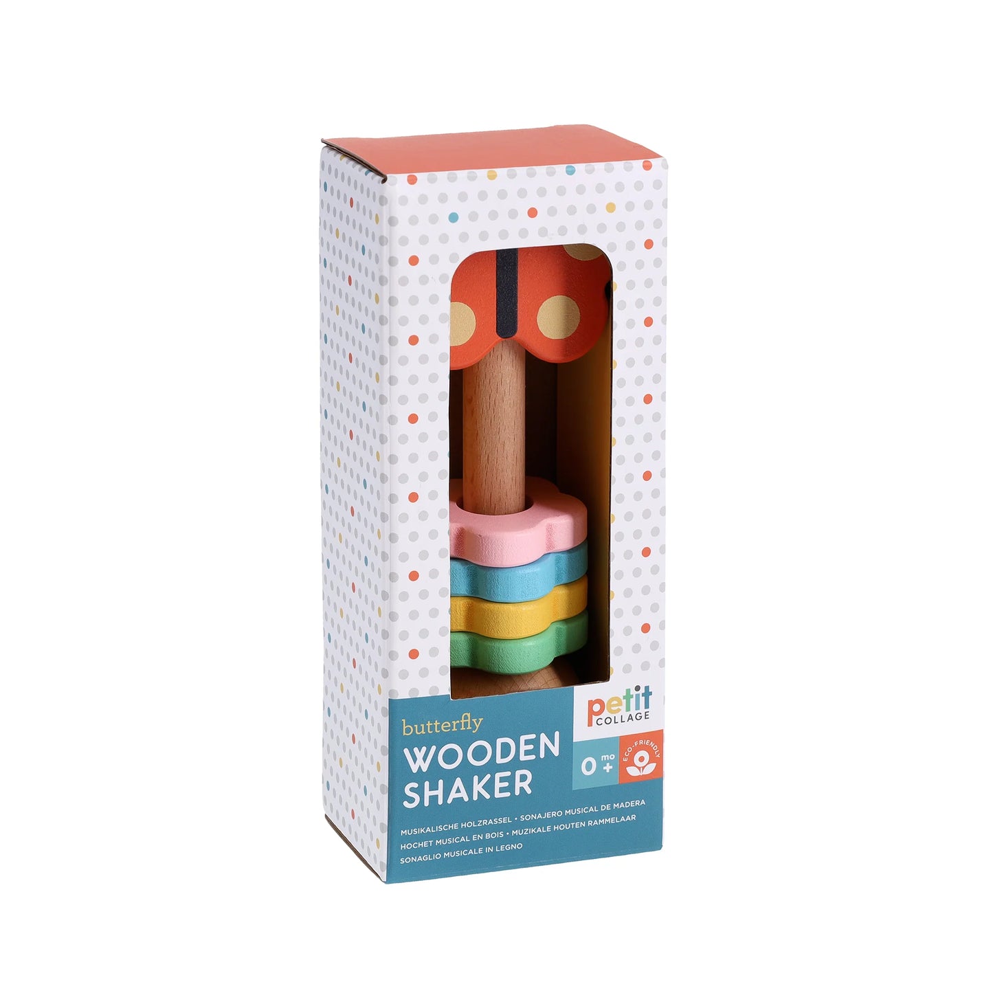 Butterfly Wooden Rattle