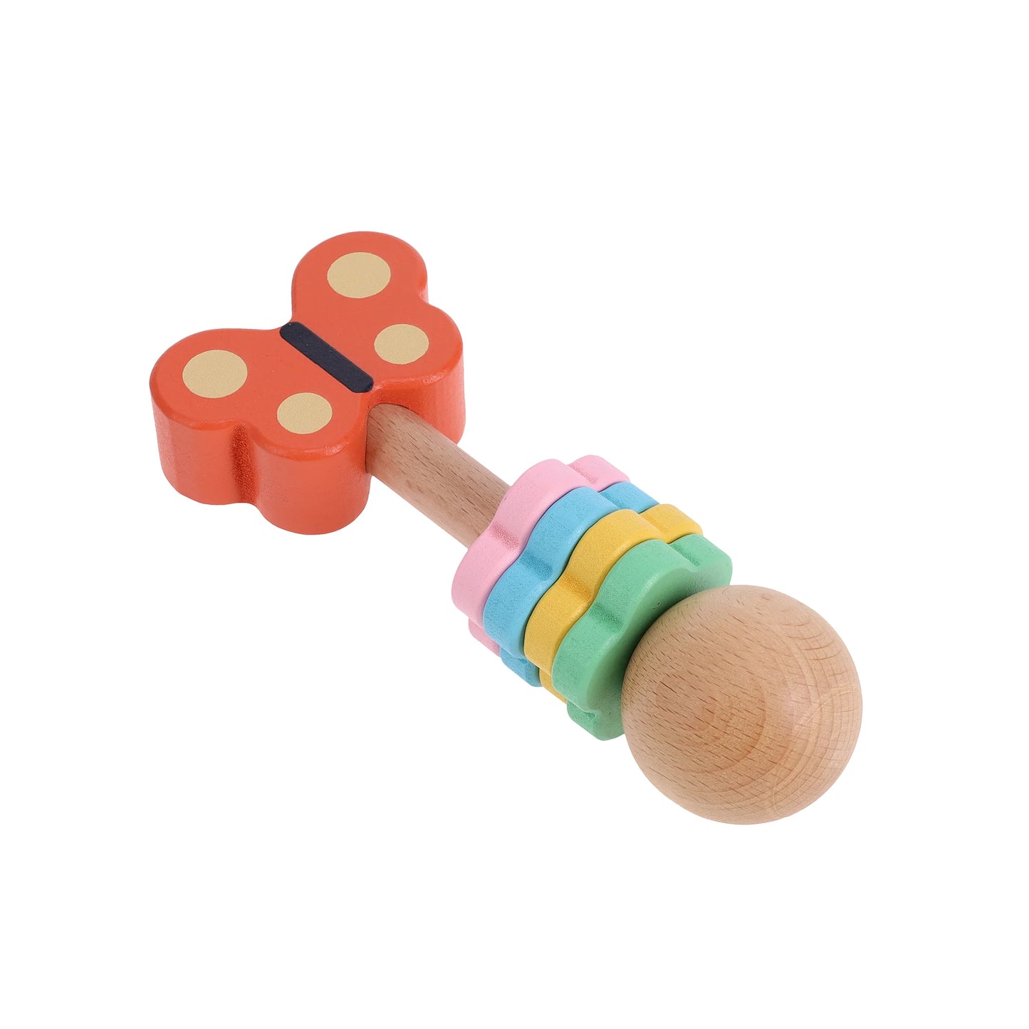 Butterfly Wooden Rattle