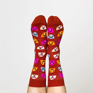 Men's Socks - Mixed Emotions Crew Socks