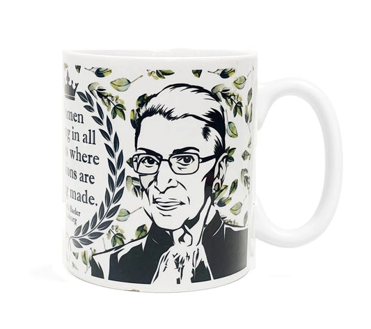Ruth Baden Ginsburg "Women Belong In All Places Mug