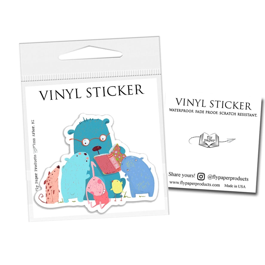 Animal Tales Vinyl Sticker
