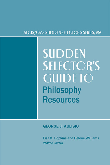 Sudden Selector's Guide to Philosophy Resources