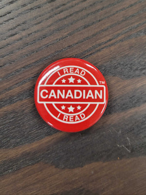 I Read Canadian Button