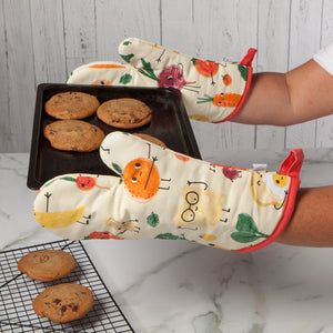 Funny Food Oven Mitt