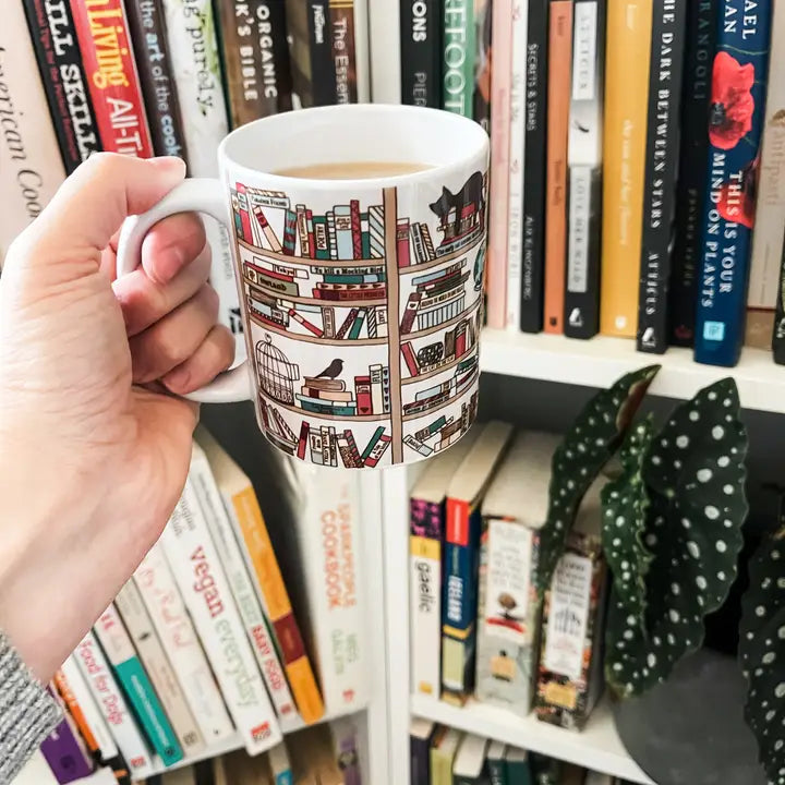 Bookish Library Mug