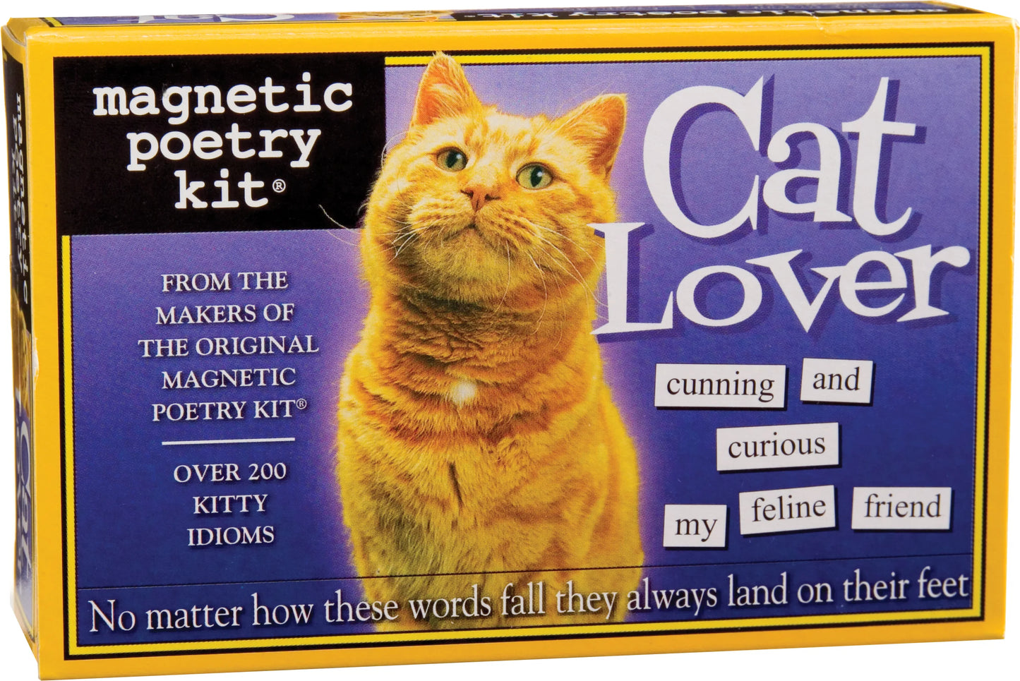 Cat Lover Magnetic Poetry Game