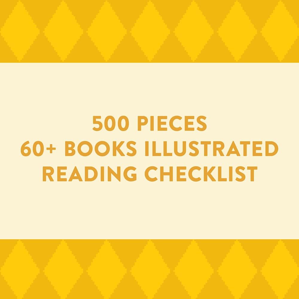 Bibliophile Diverse Spines Puzzle (500 Pieces)