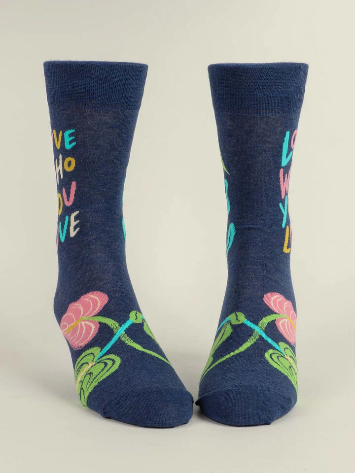 Love Who You Love Crew Socks