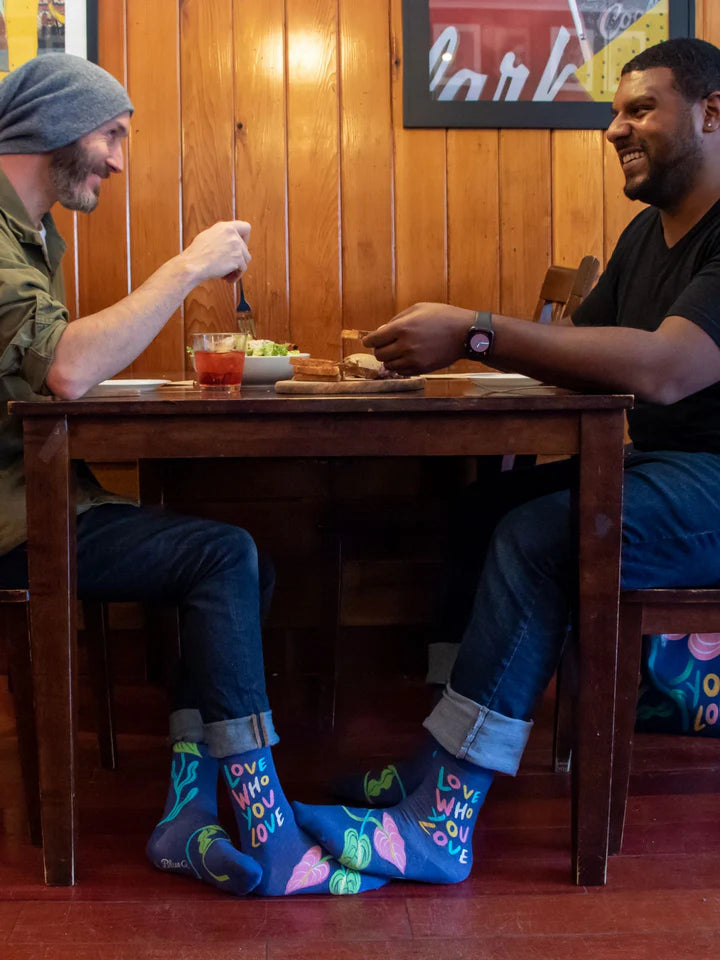 Love Who You Love Crew Socks